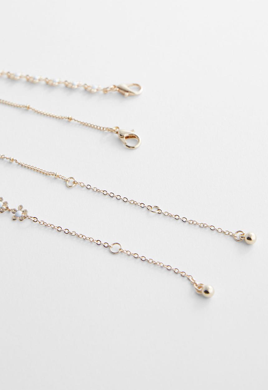 MANGO - Necklace mary - gold