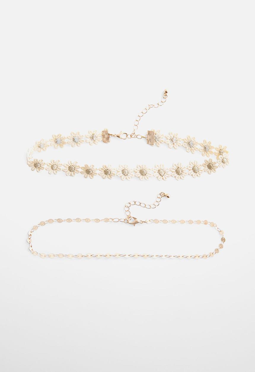 MANGO - Necklace carter - silver