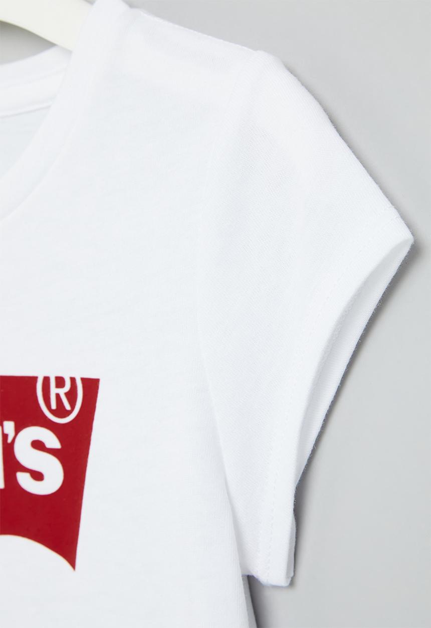 Levi’s® - Lvg short sleeve batwing tee - red & white
