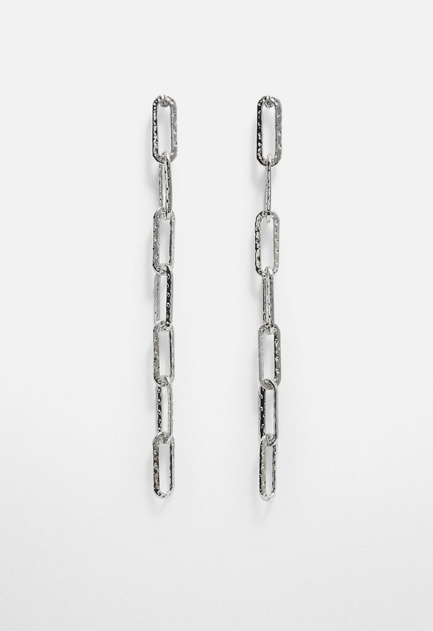MANGO - Earrings zafirop - silver
