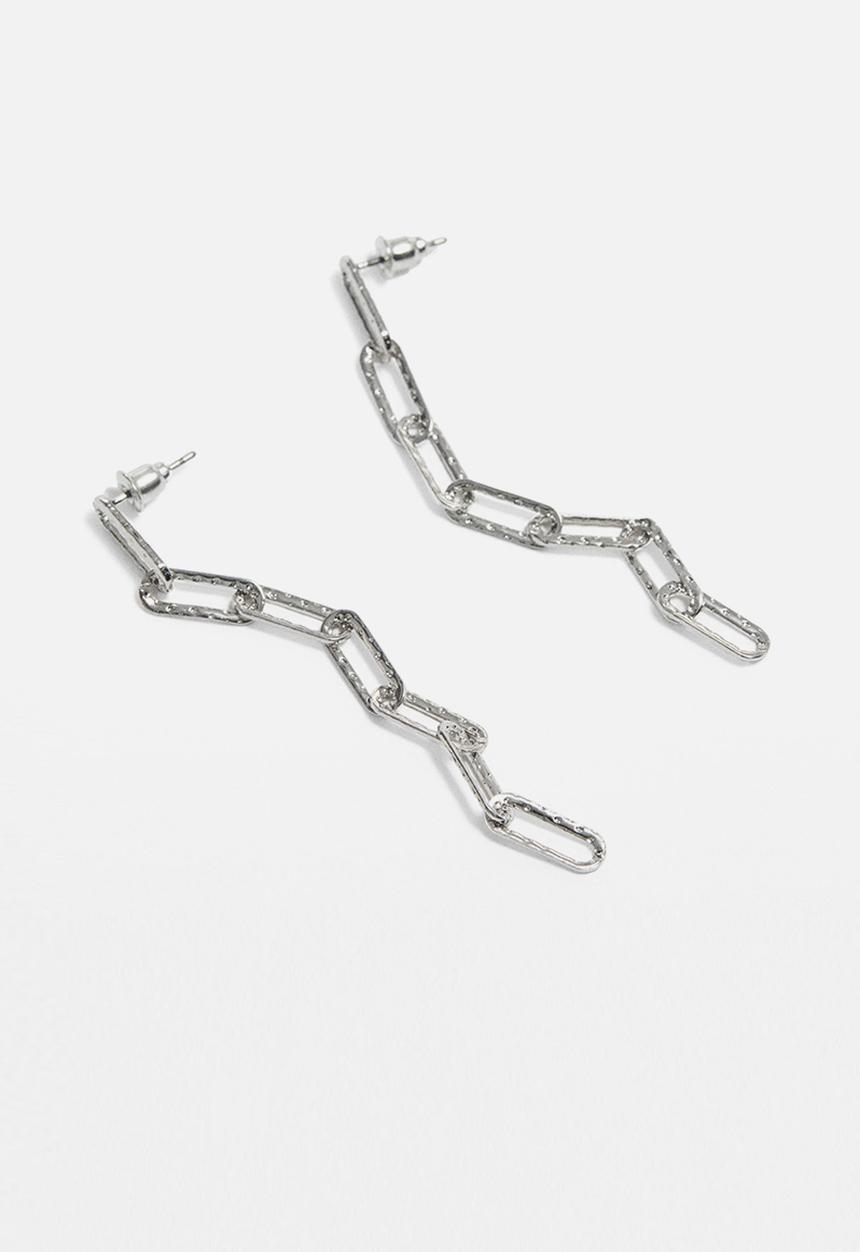 MANGO - Earrings zafirop - silver