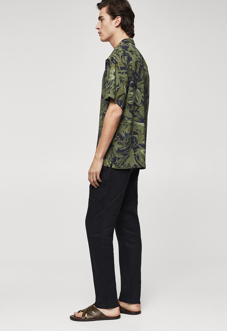 MANGO - Shirt huelva - khaki