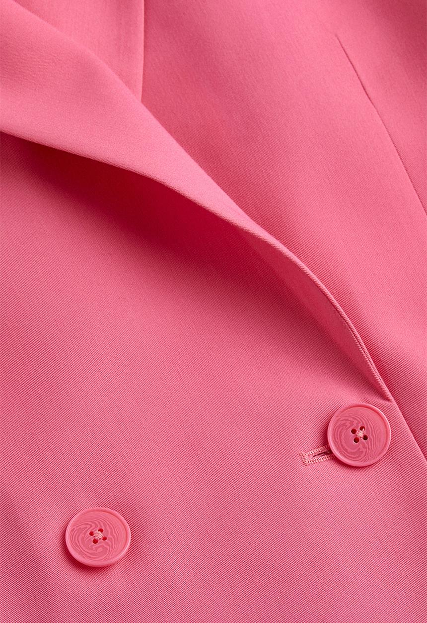 H&M - Double-breasted blazer - pink