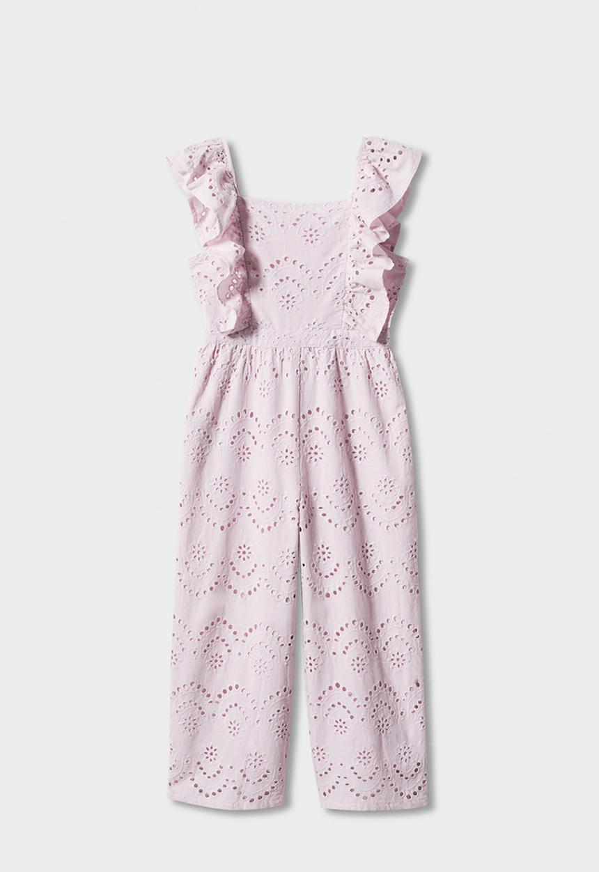 MANGO - One-piece suit tejo - mauve