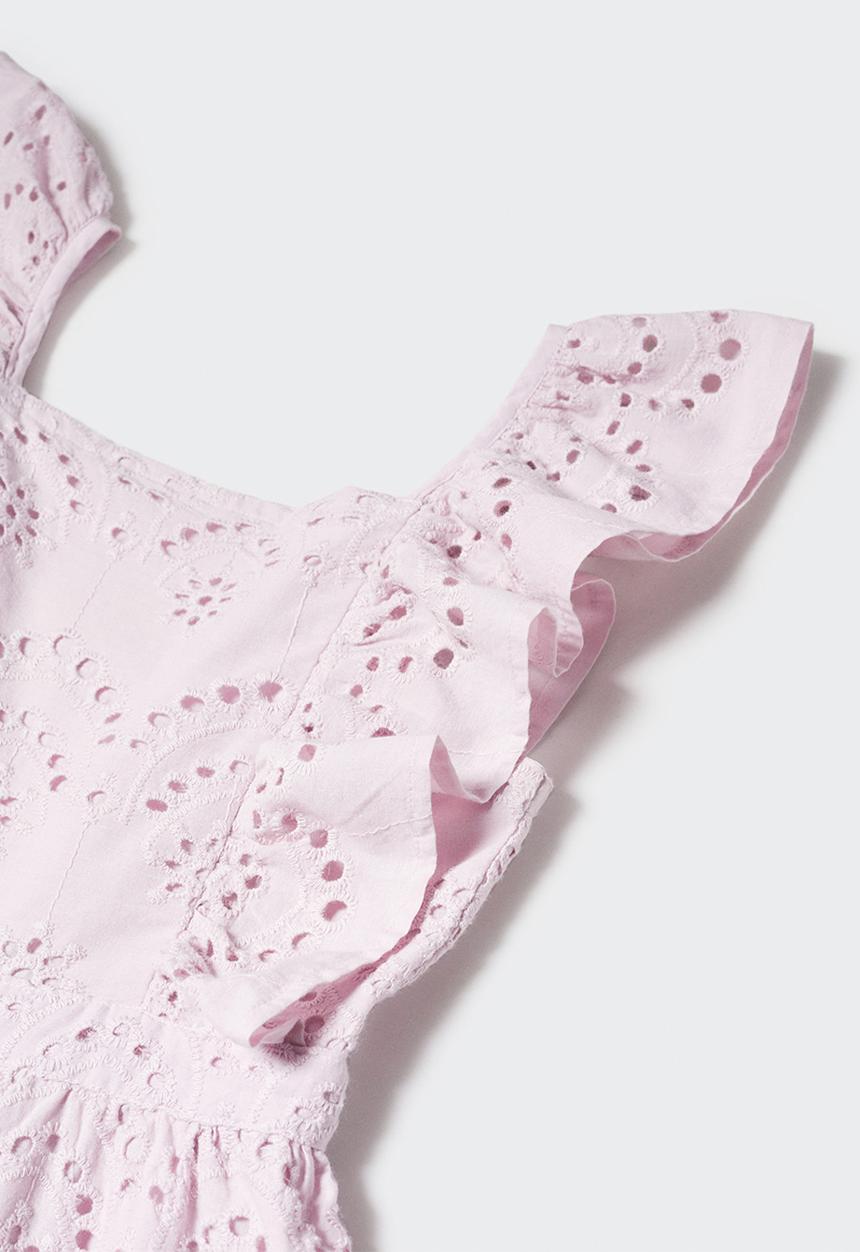 MANGO - One-piece suit tejo - mauve