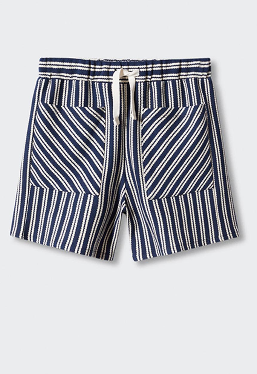 MANGO - Shorts navy - navy