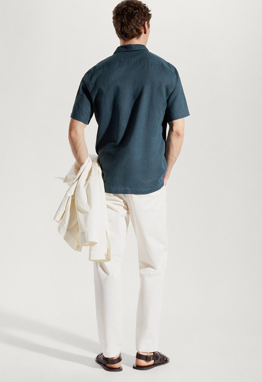 MANGO - Shirt ants - navy
