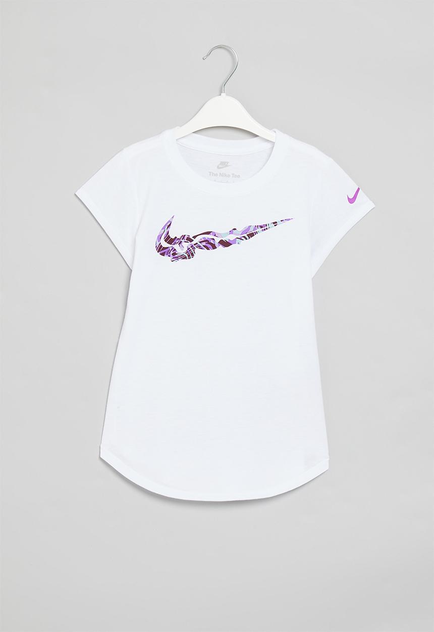 Nike - Nkg lionfish swoosh tee - white