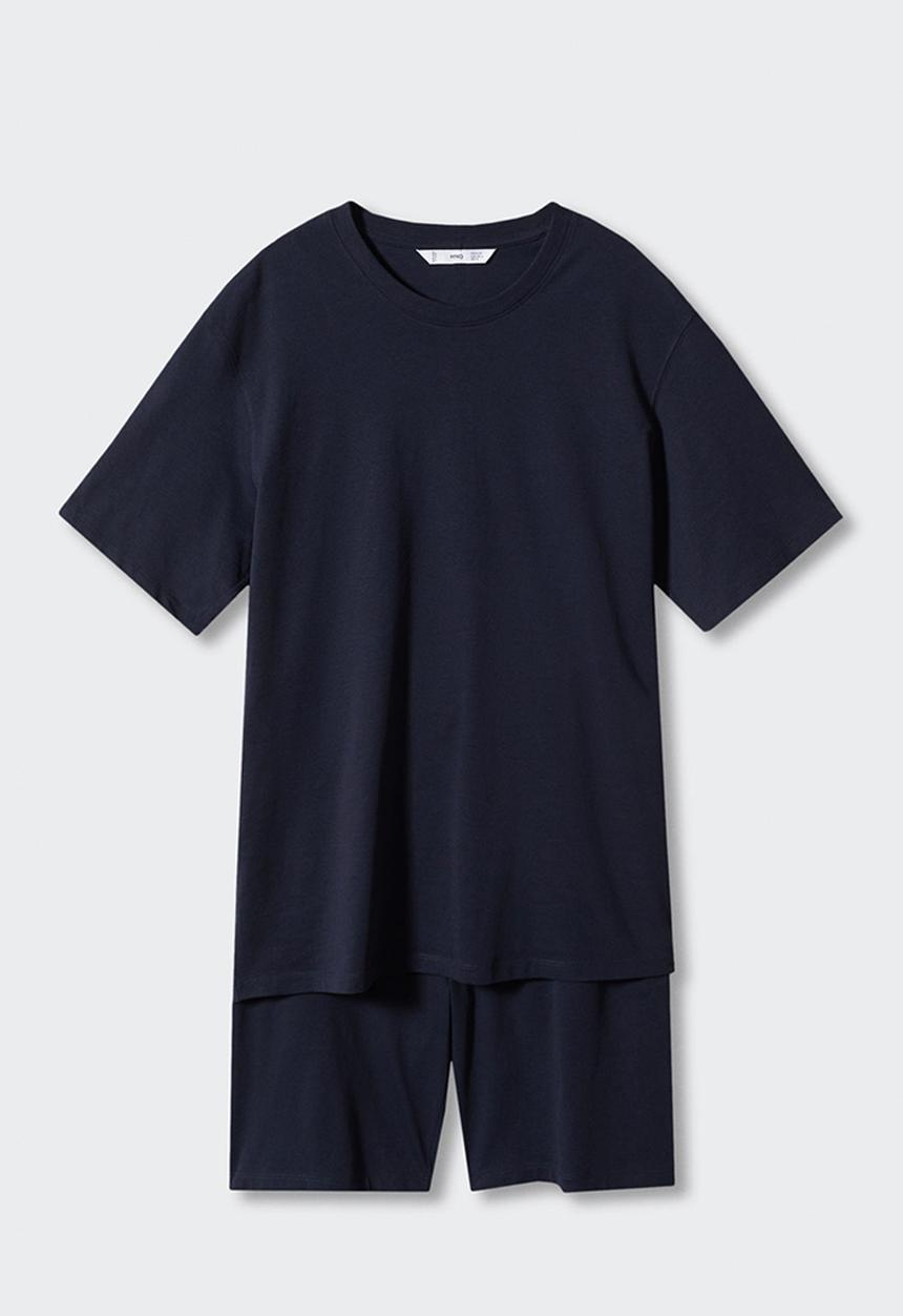 MANGO - Pyjama pack sleep - navy