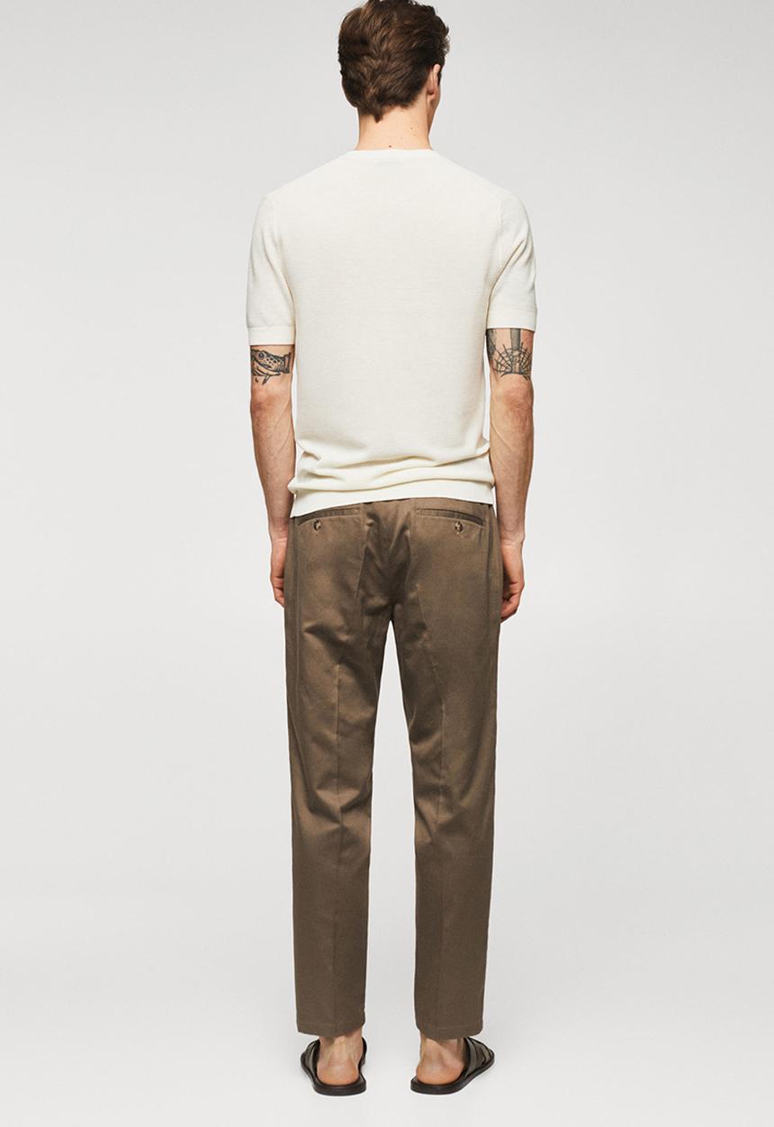 MANGO - T-shirt charles - white