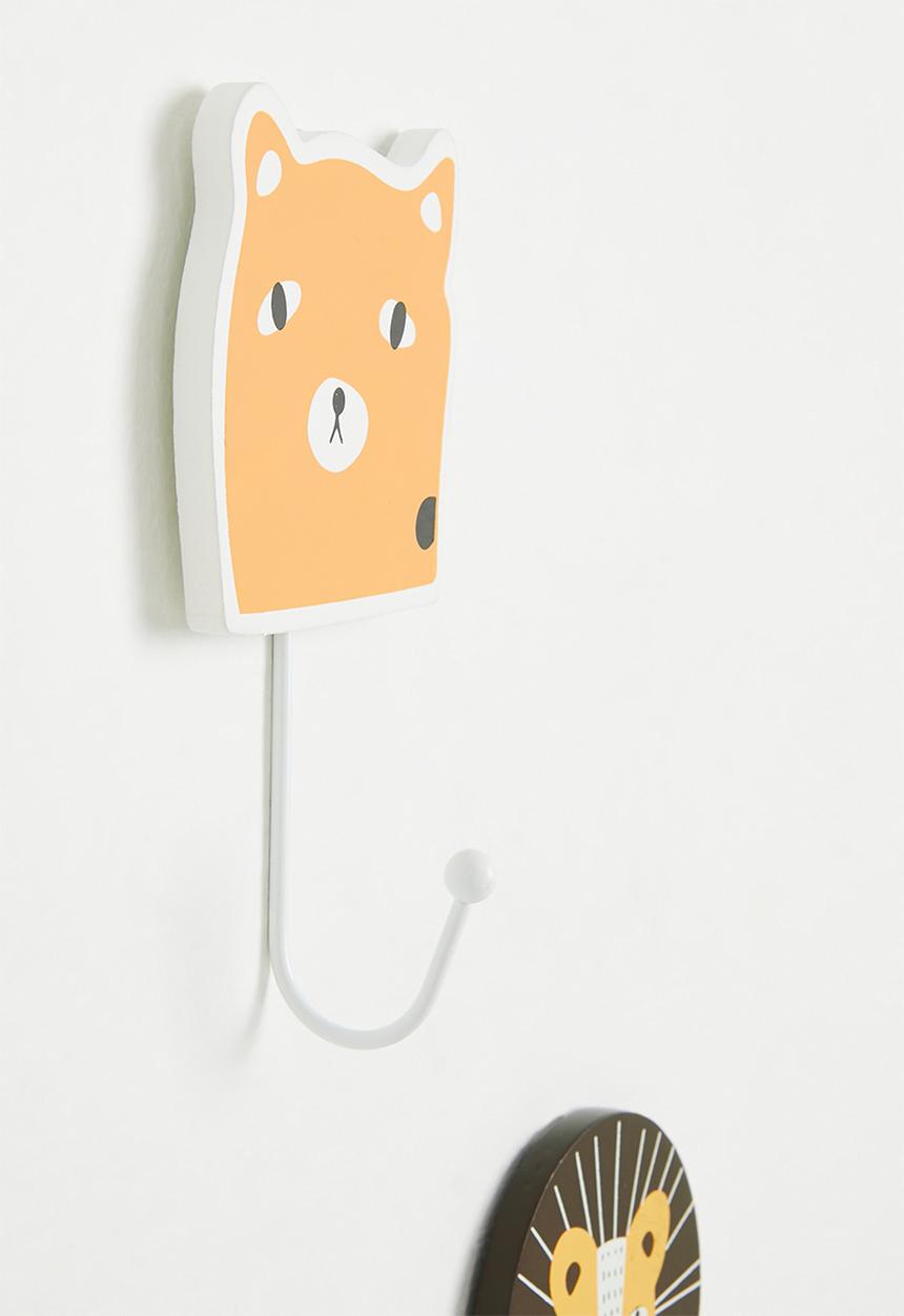 H&S - Coat rack set of 6- multi