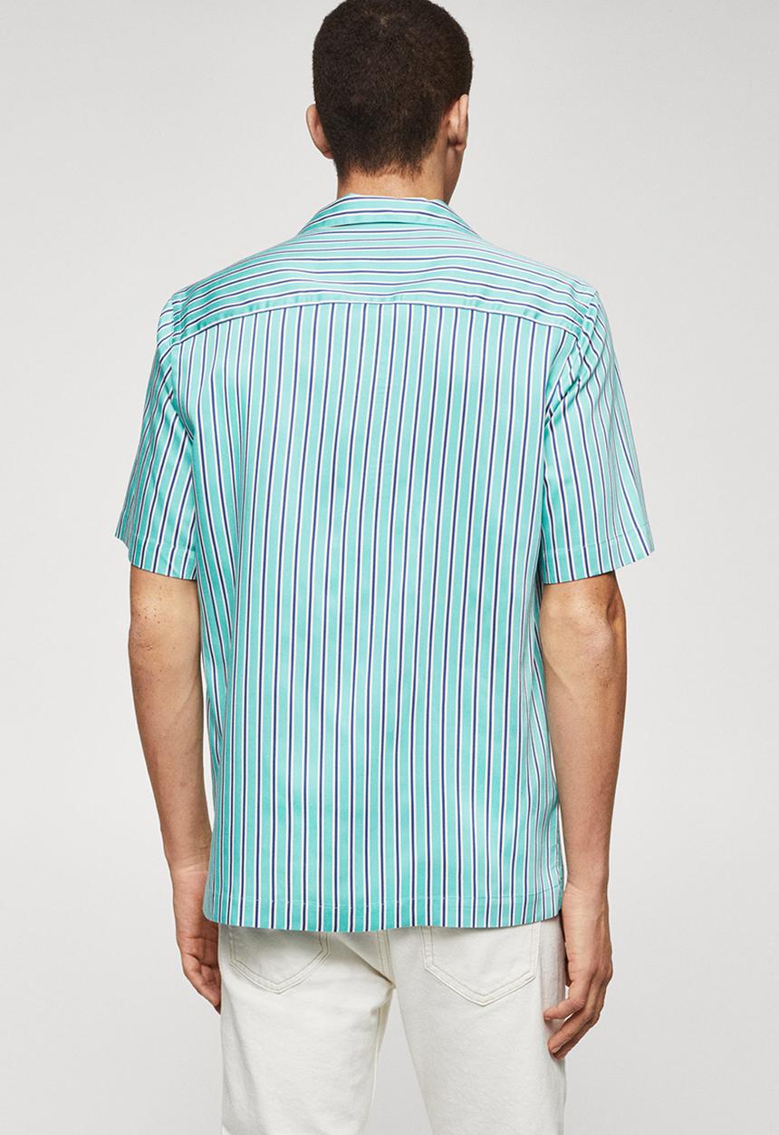 MANGO - Shirt benalup - light blue