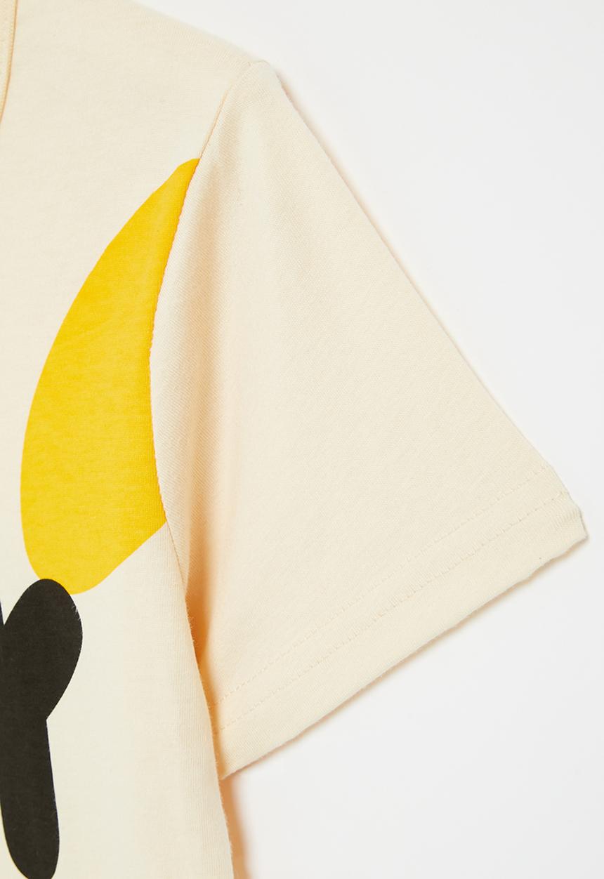 Pop Candy - Printed tee - ecru