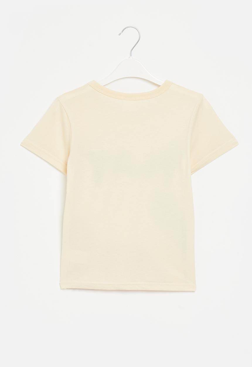 Pop Candy - Printed tee - ecru