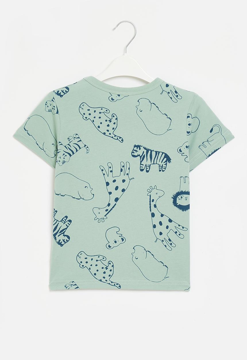 Pop Candy - Printed tee - blue 