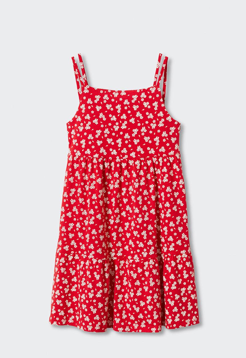 MANGO - Dress gina - red