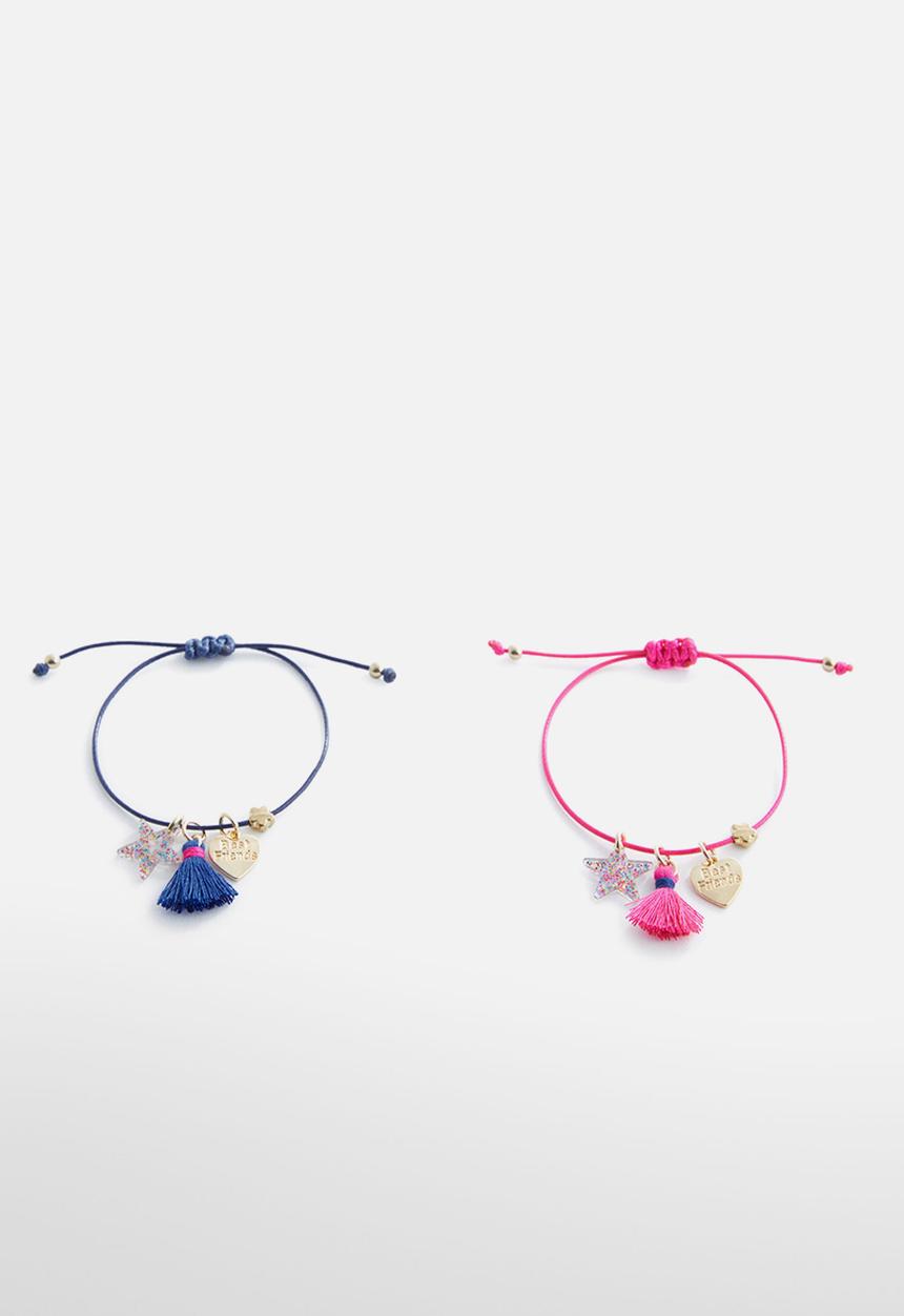 MANGO - Bracelet estrella - pink