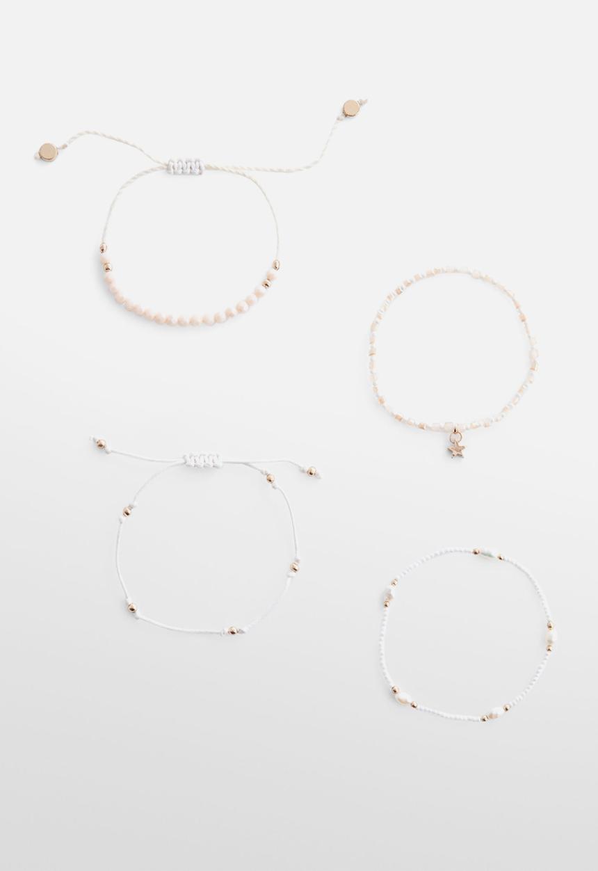MANGO - Bracelet blanca - sand