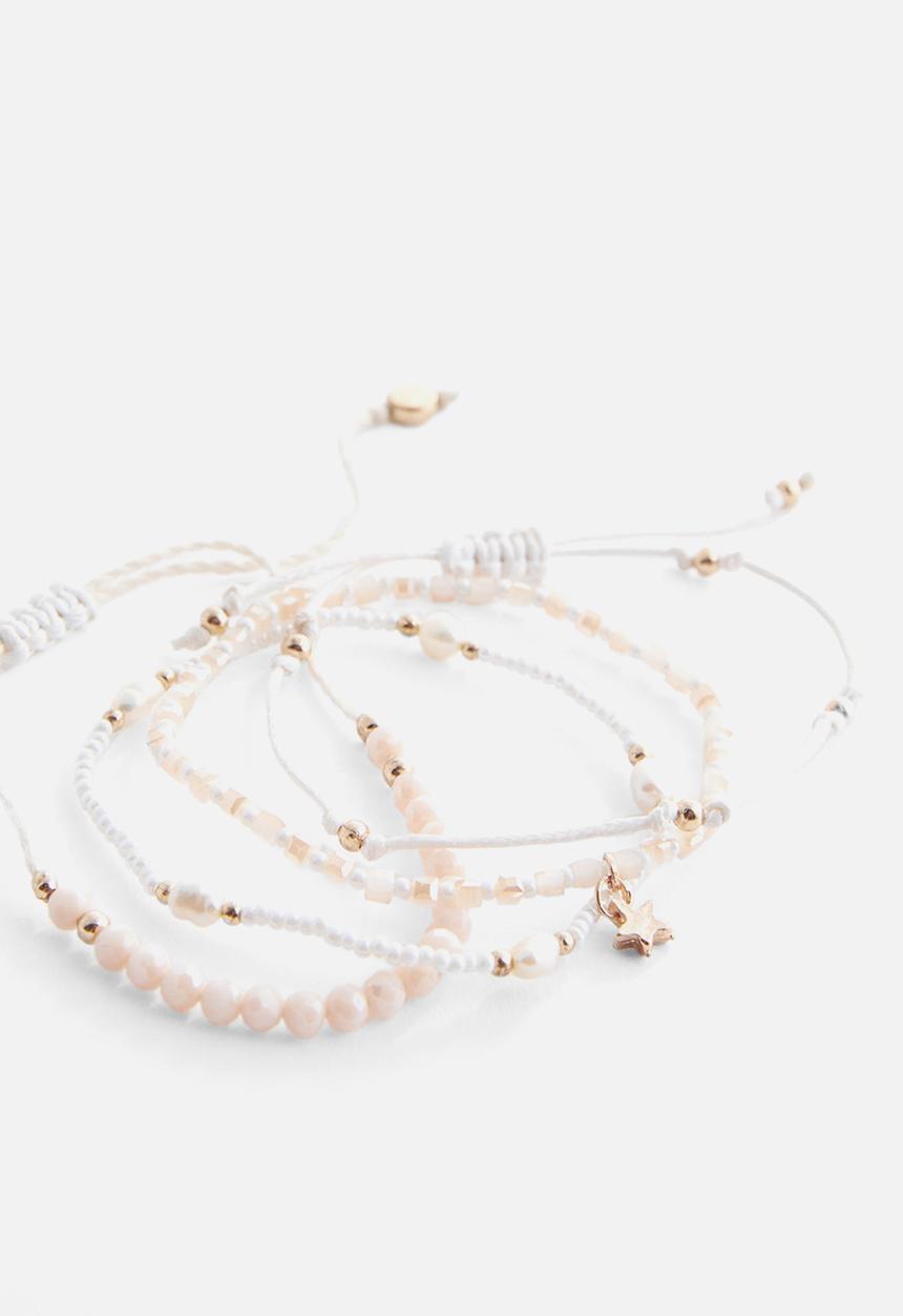 MANGO - Bracelet blanca - sand