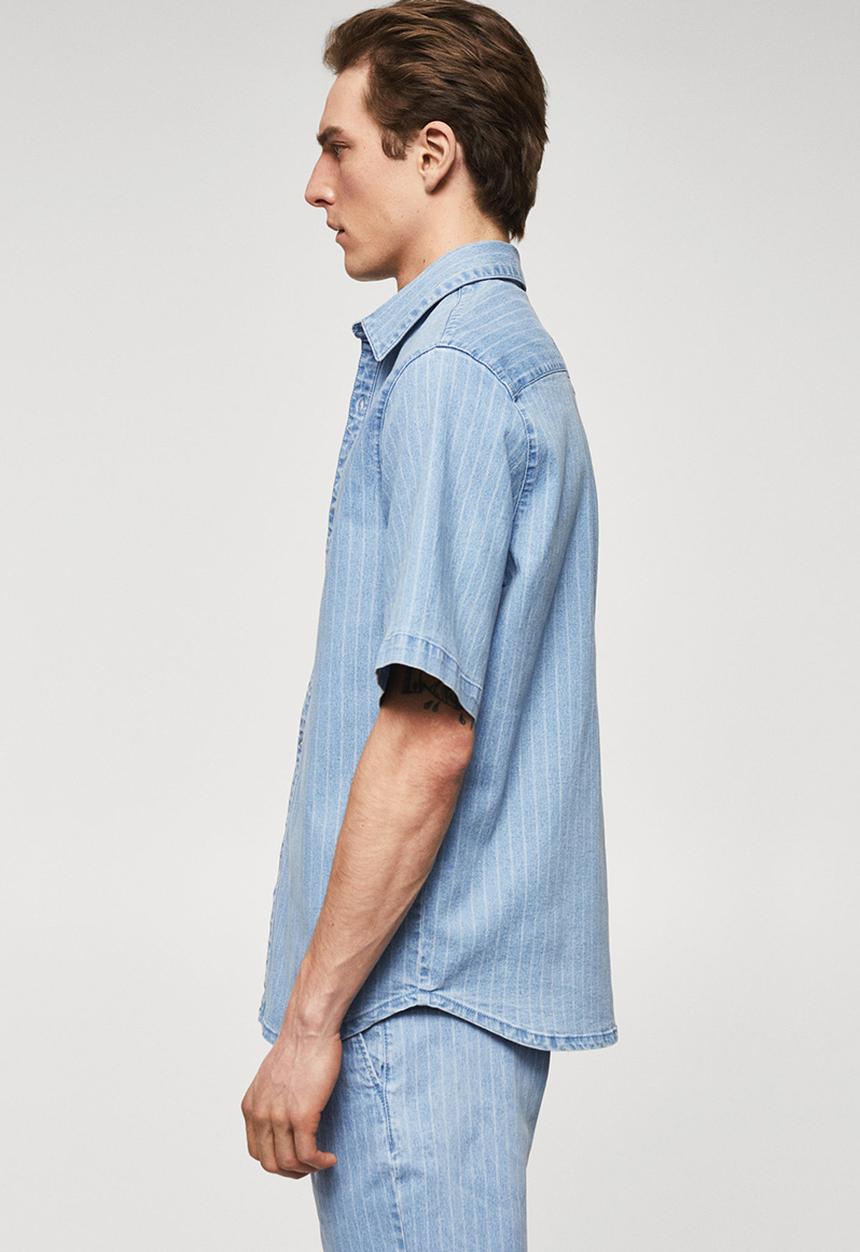 MANGO - Shirt parasol - denim blue