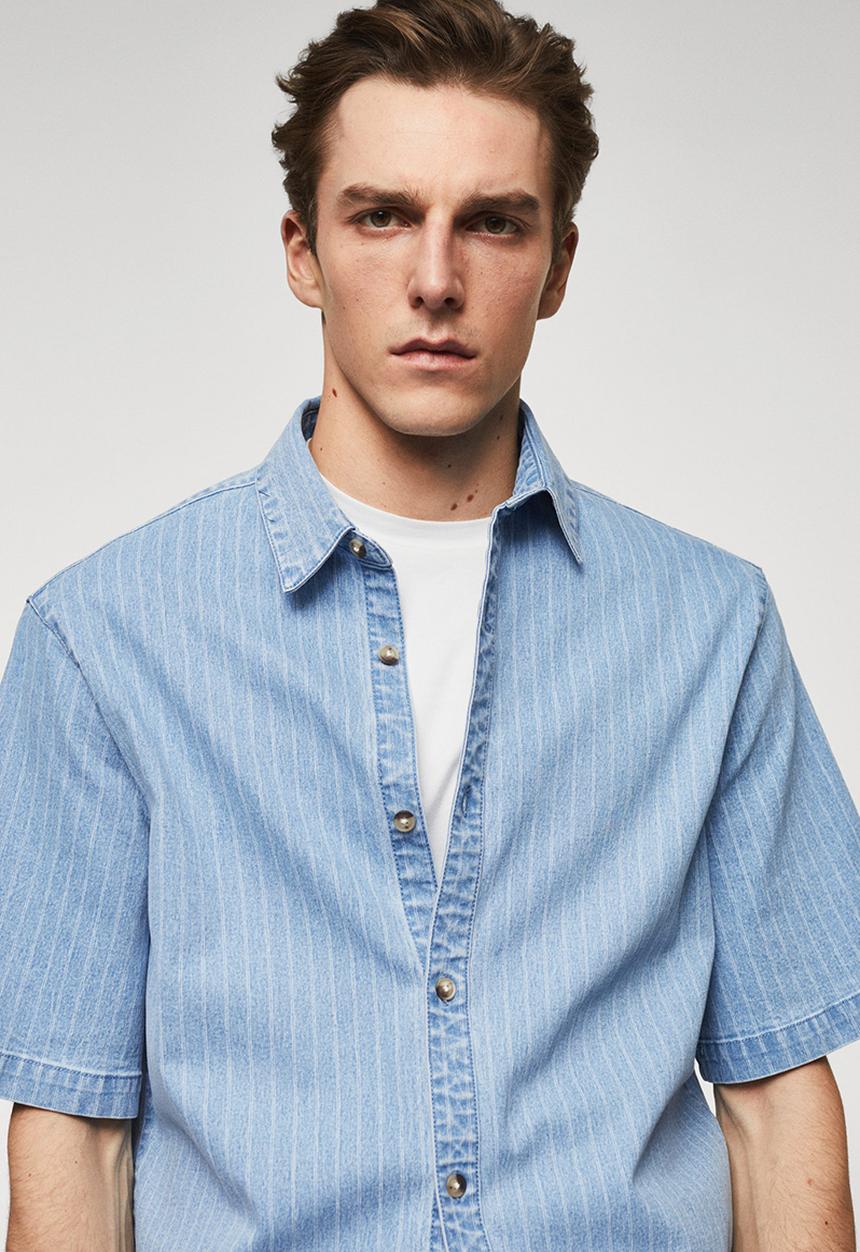 MANGO - Shirt parasol - denim blue