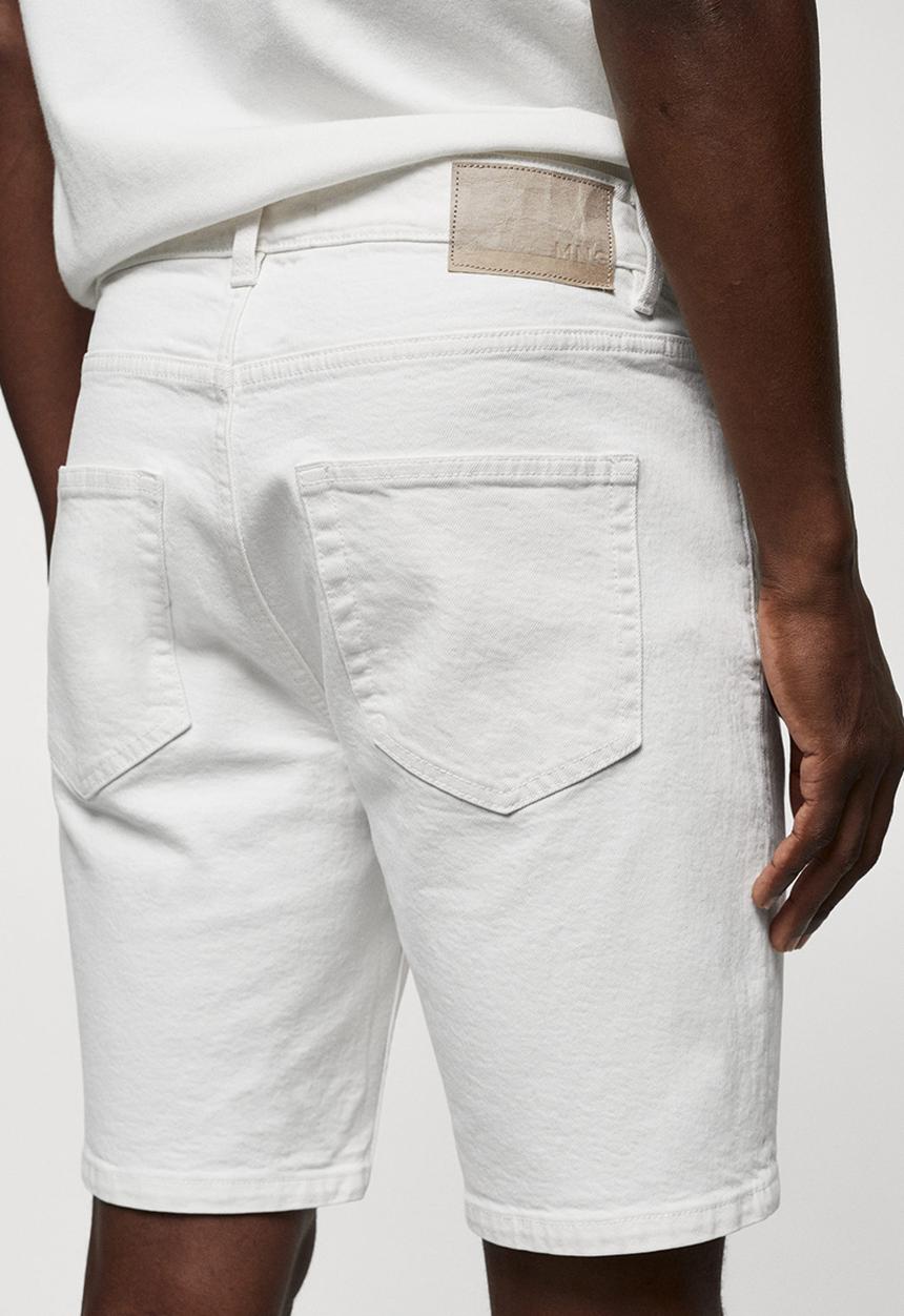 MANGO - Bermuda shorts jarod - white