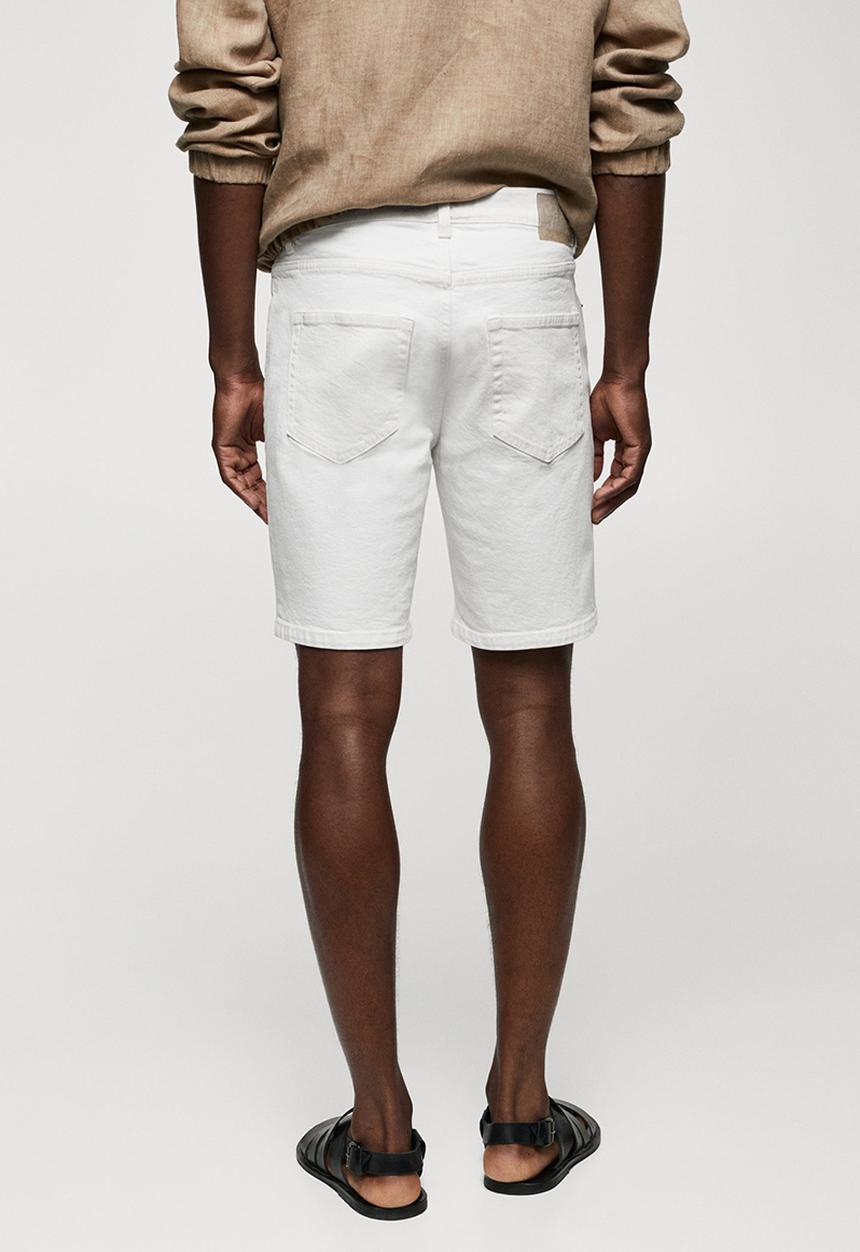 MANGO - Bermuda shorts jarod - white