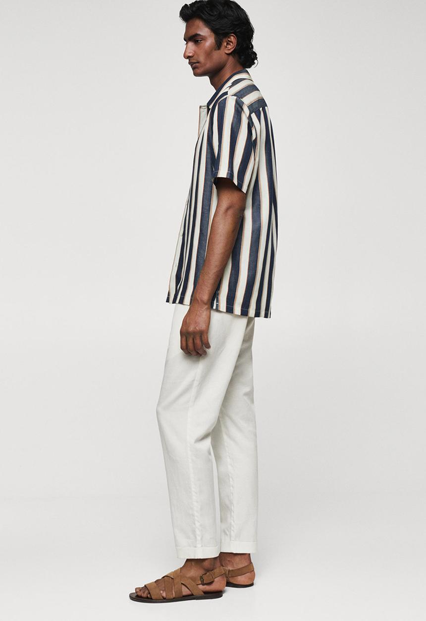 MANGO - Shirt miramar - navy