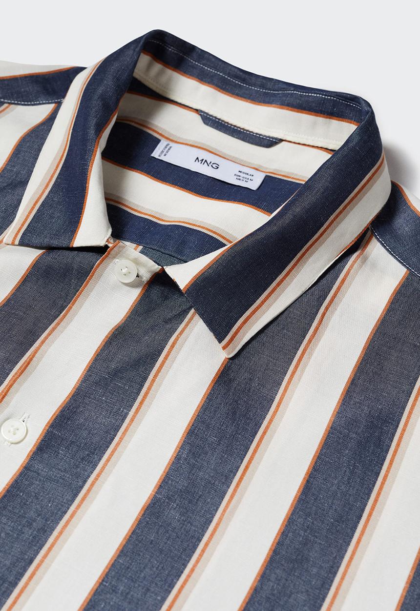 MANGO - Shirt miramar - navy