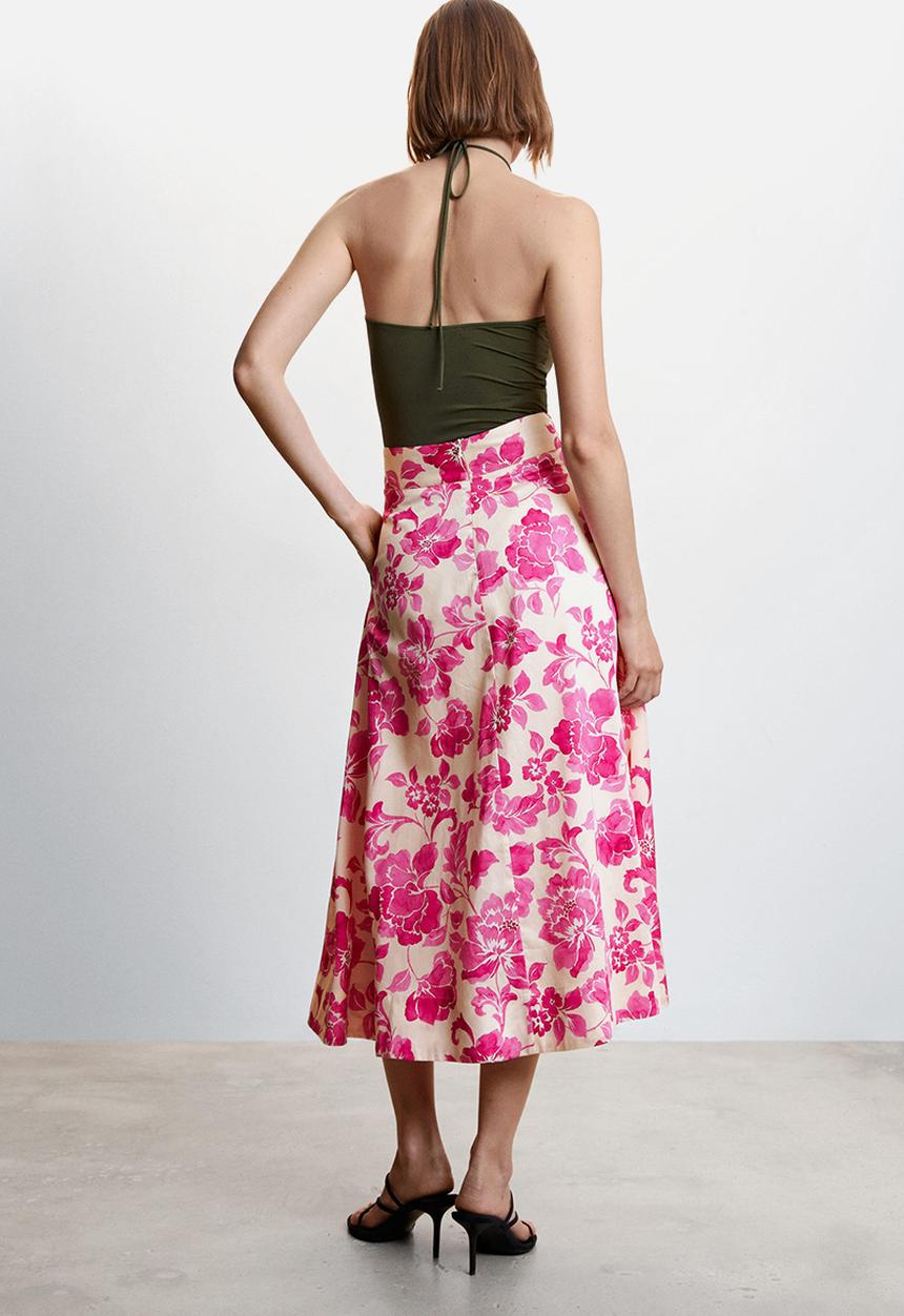 MANGO - Skirt macarena - pink