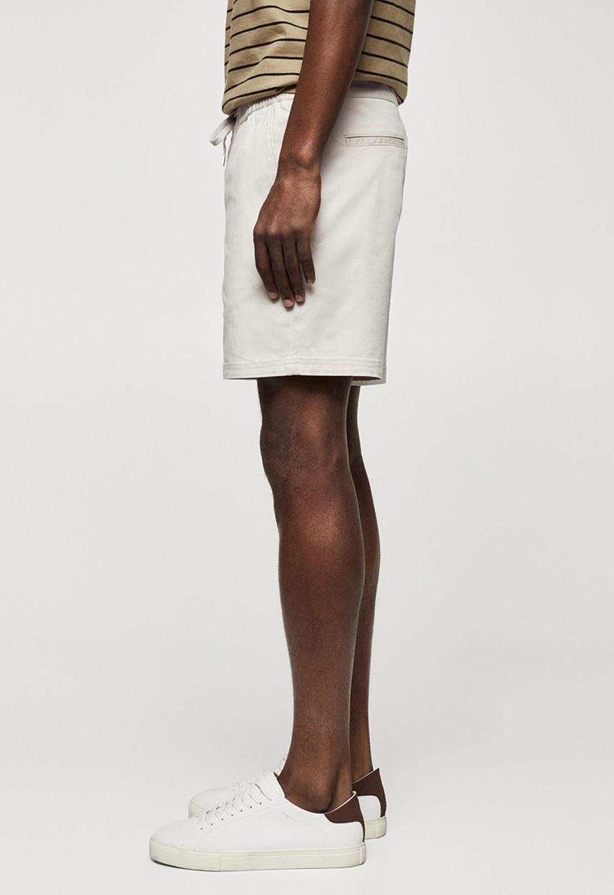 MANGO - Bermuda shorts rey - beige