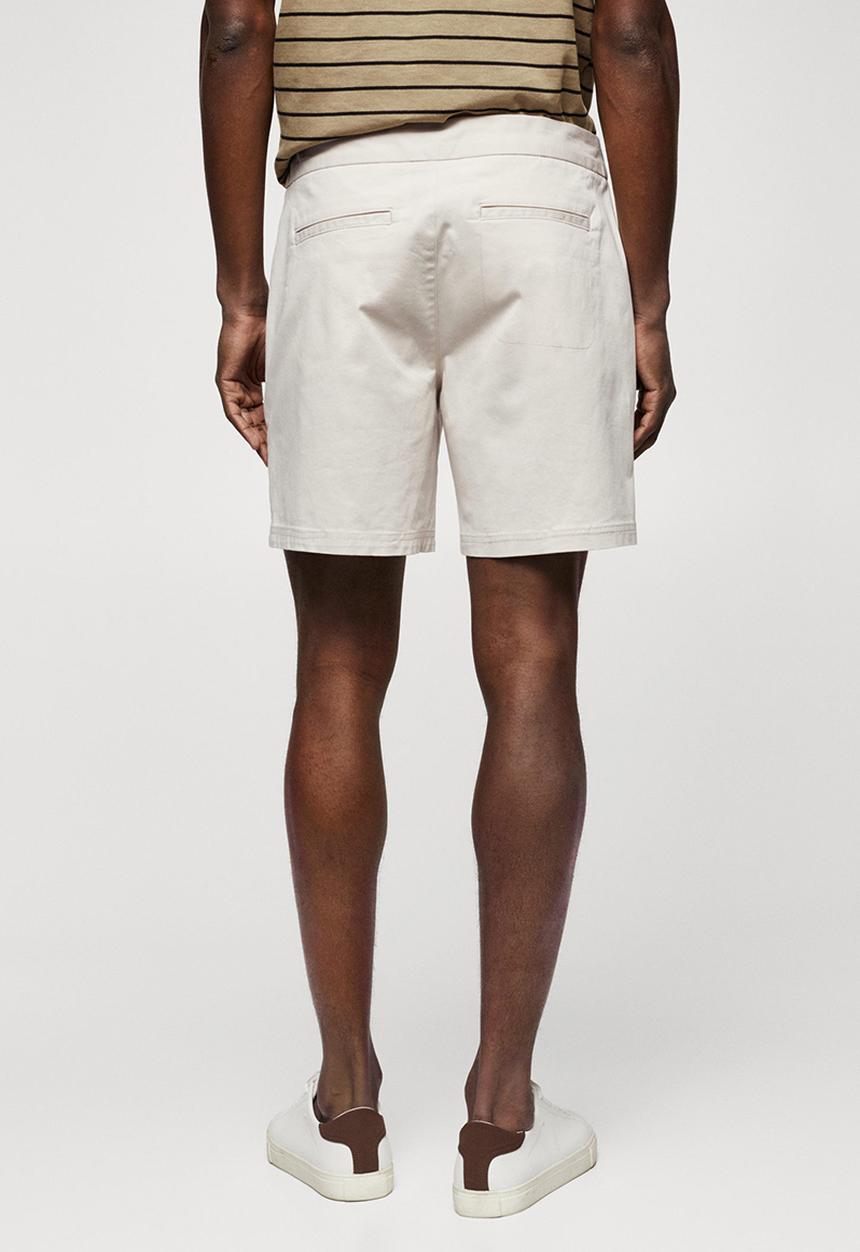 MANGO - Bermuda shorts rey - beige
