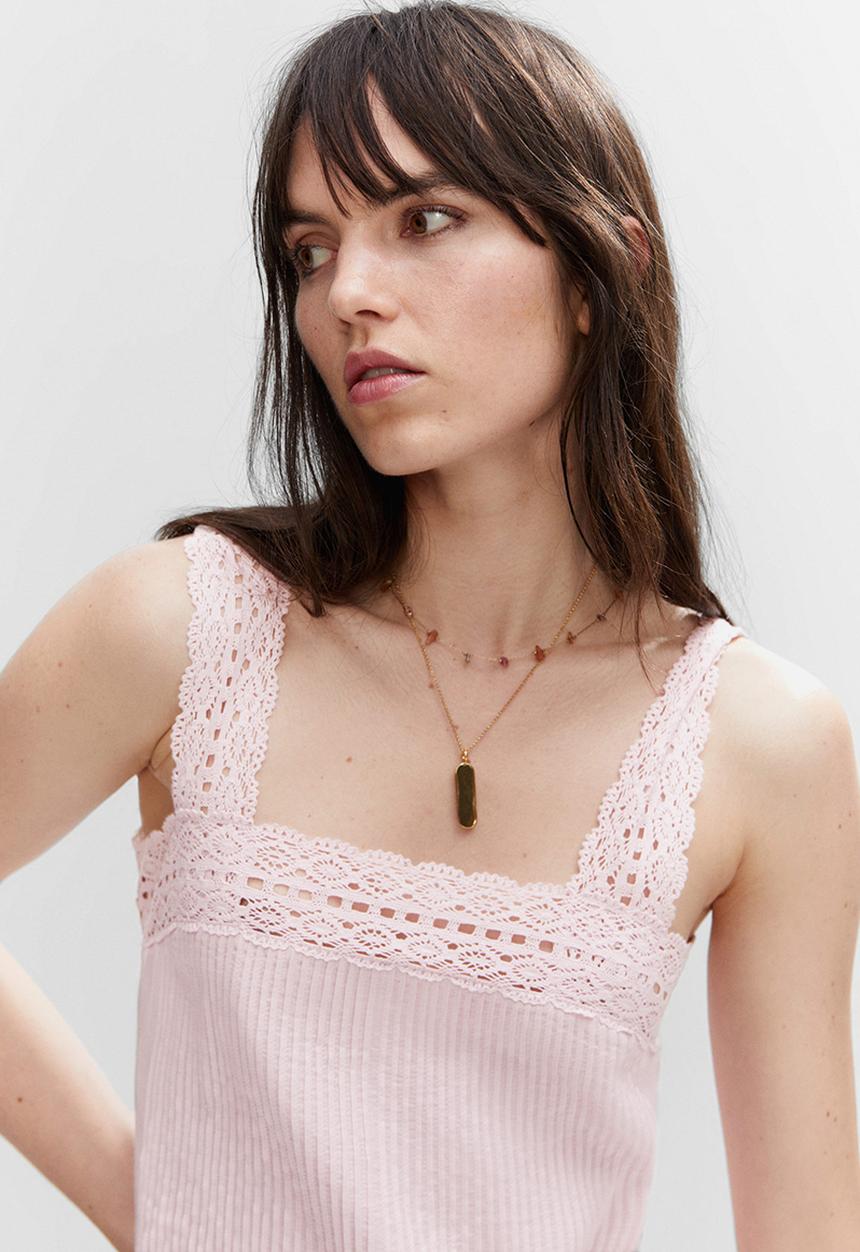 MANGO - Dress nube - light pink