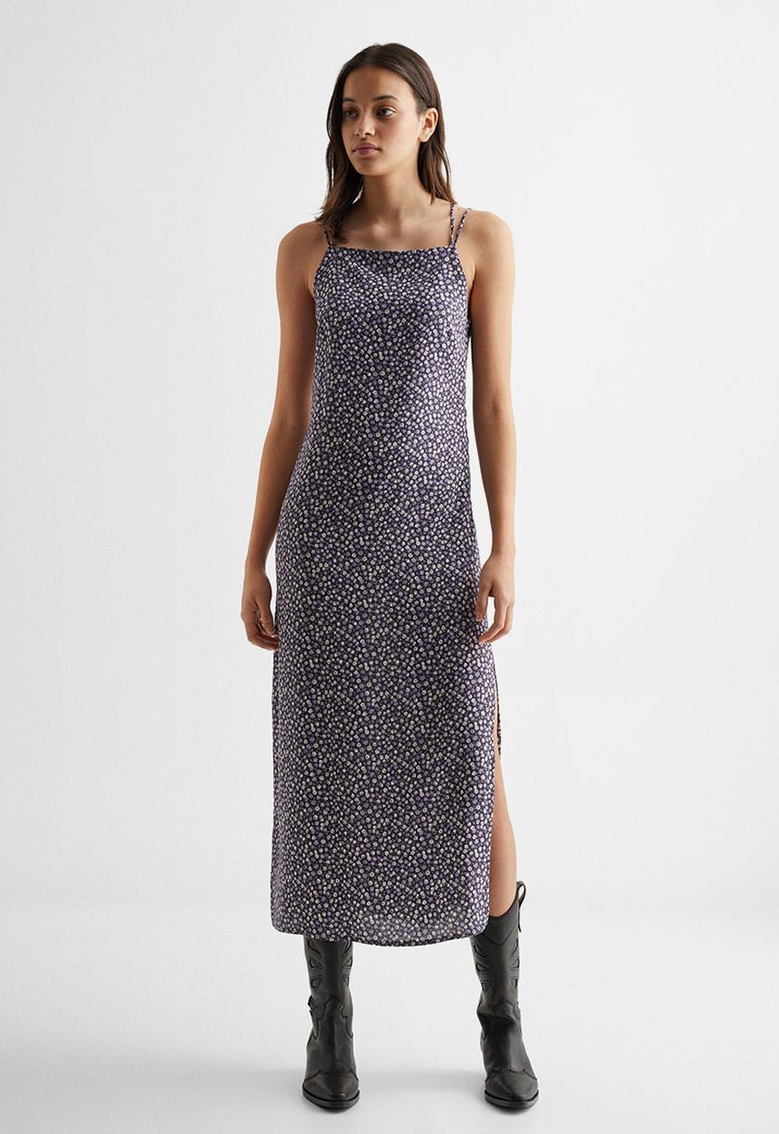 MANGO - Dress carlota - blue