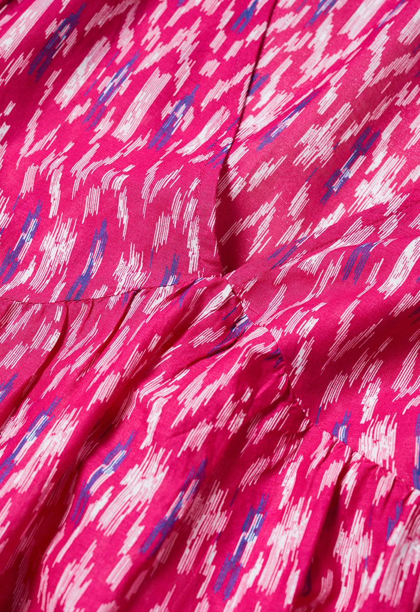 MANGO - Dress blush - bright pink