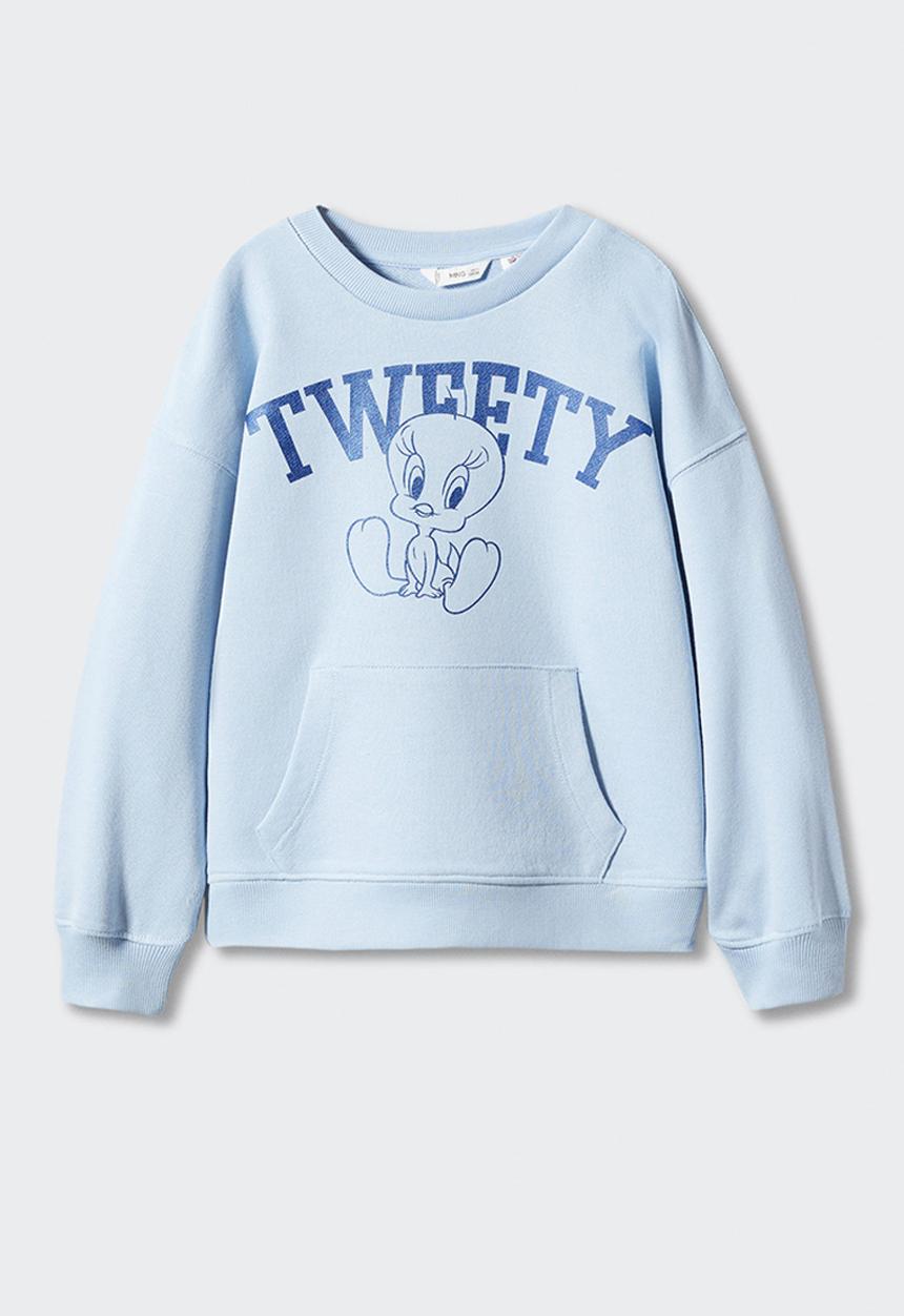 MANGO - Sweatshirt tweety - sky-blue