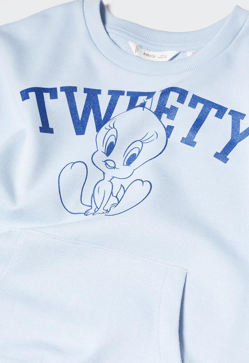 MANGO - Sweatshirt tweety - sky-blue