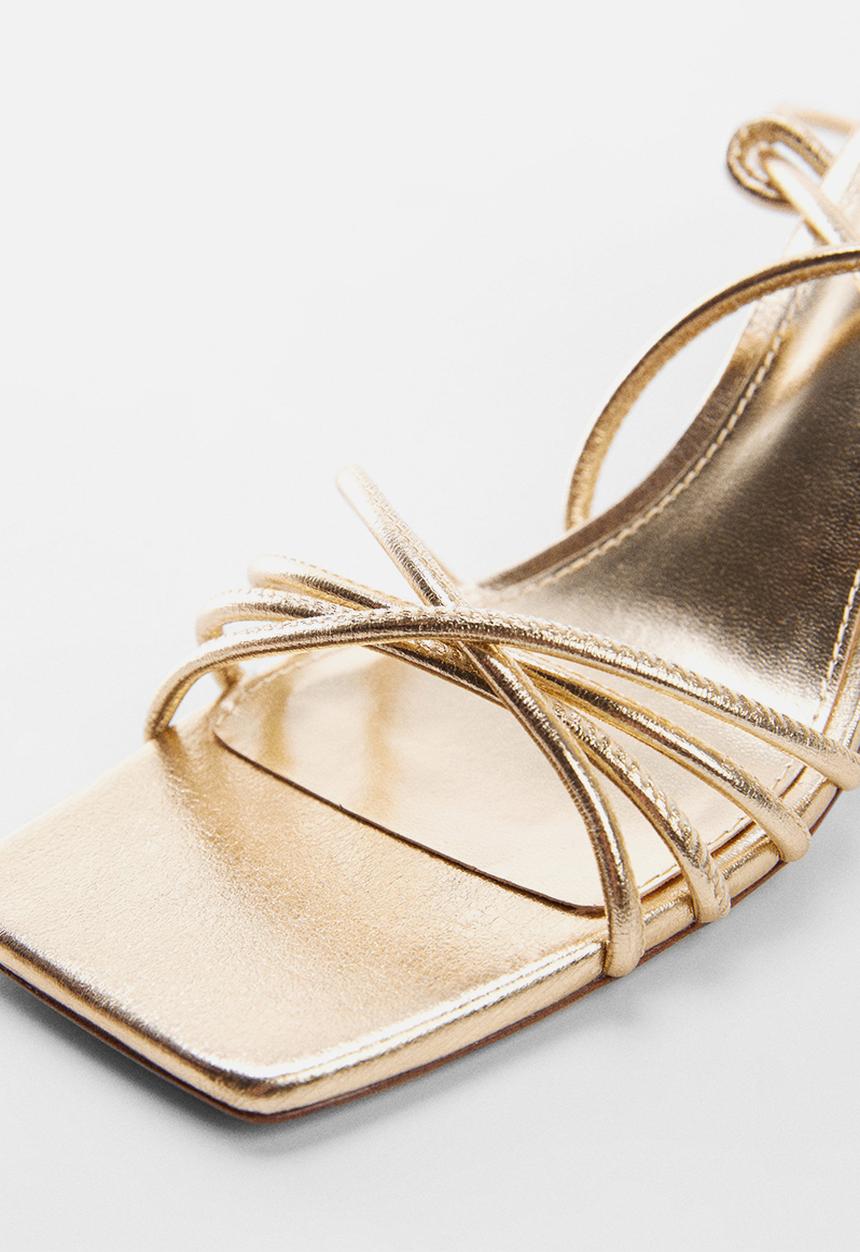 MANGO - Quad heel - gold