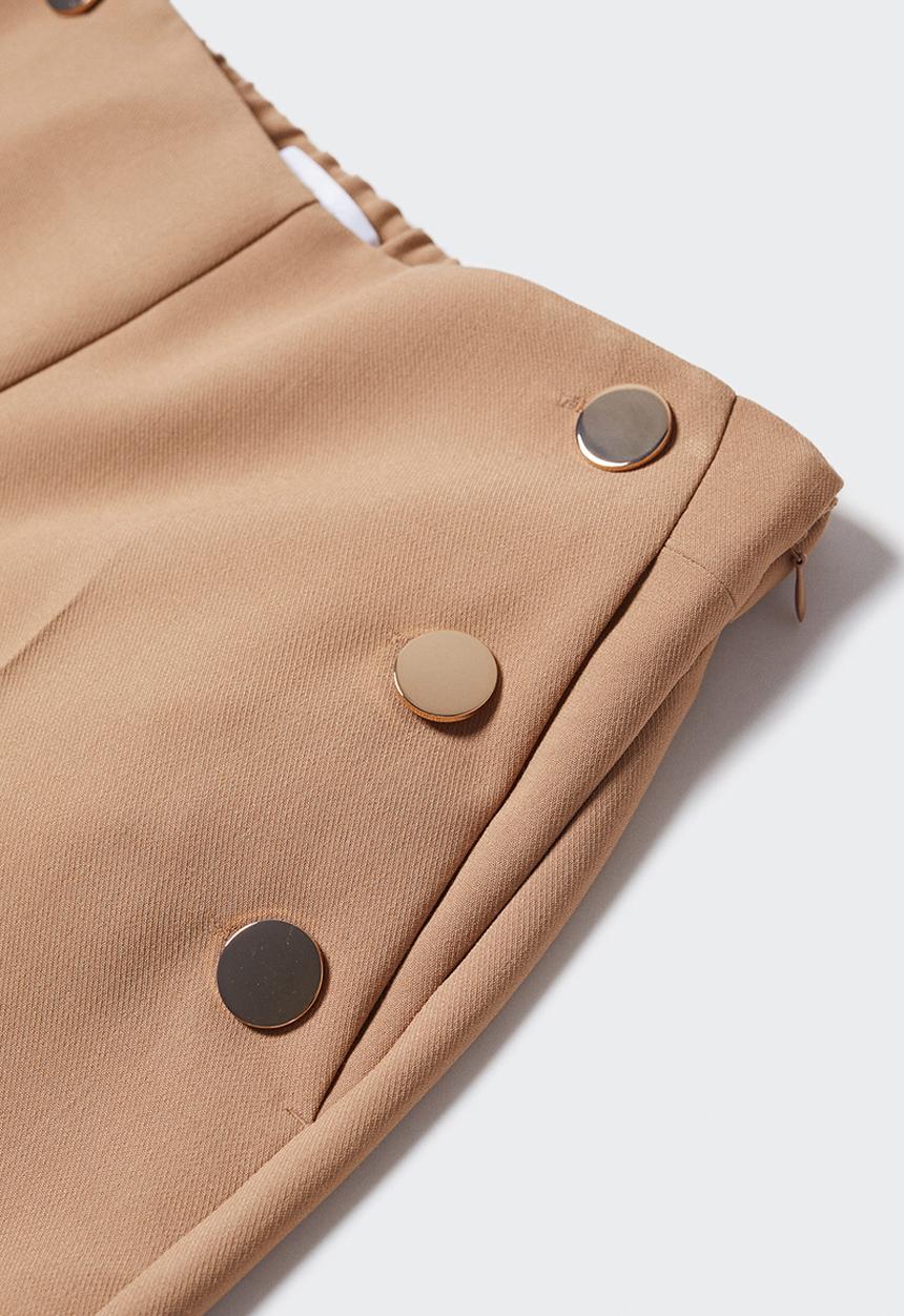 MANGO - Trousers dorado2 - medium brown