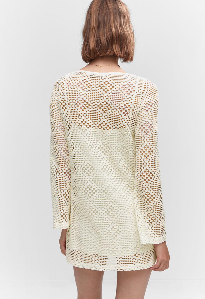 MANGO - Dress sandrita - light beige