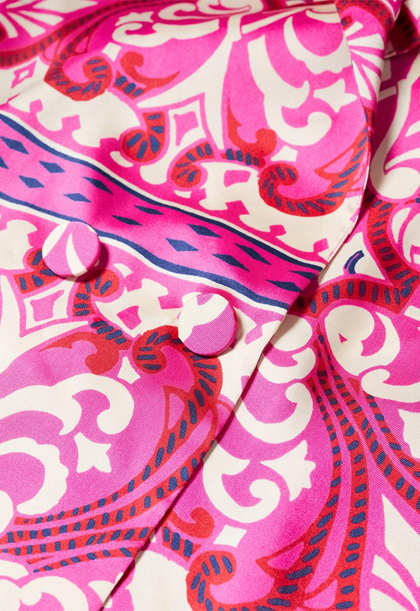 MANGO - Plus shirt pinkie - bright pink