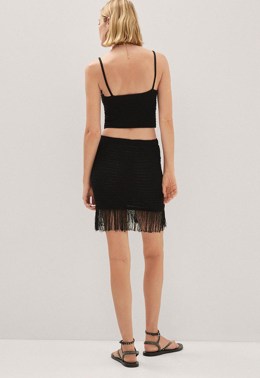 MANGO - Skirt sicilia - black
