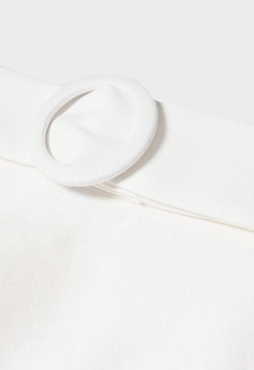 MANGO - Skirt gala - white