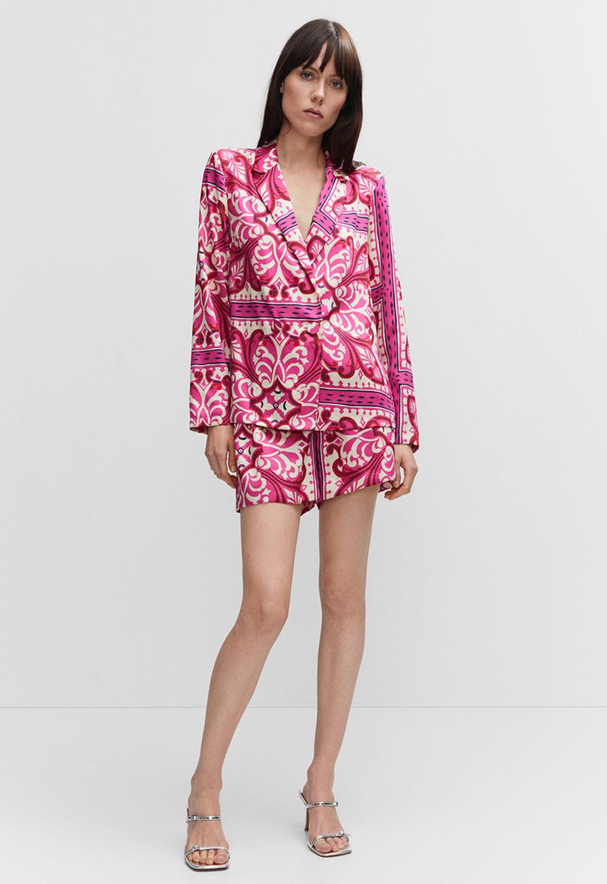 MANGO - Shirt pinkie - bright pink