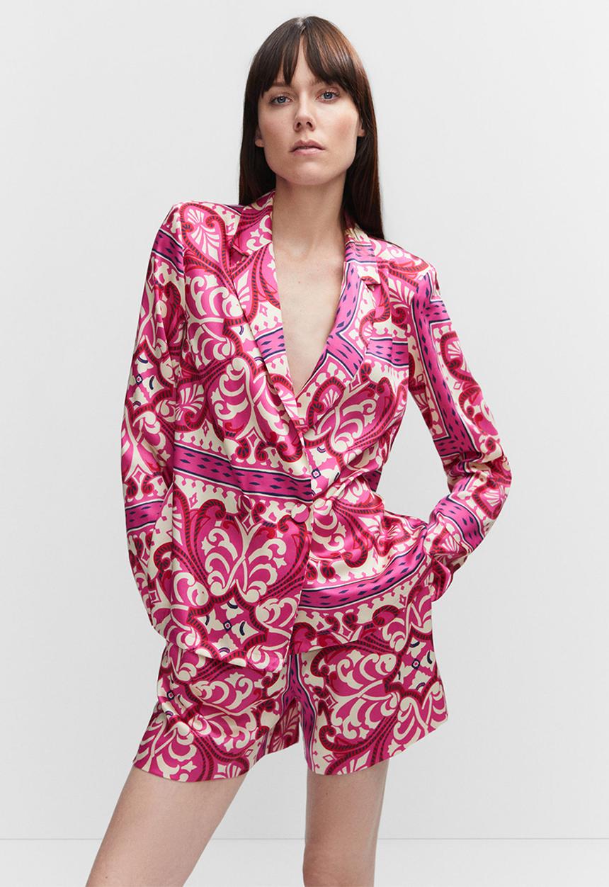 MANGO - Shirt pinkie - bright pink