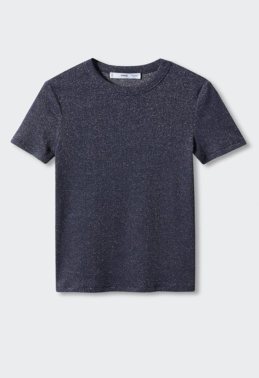 MANGO - T-shirt malibu - dark grey