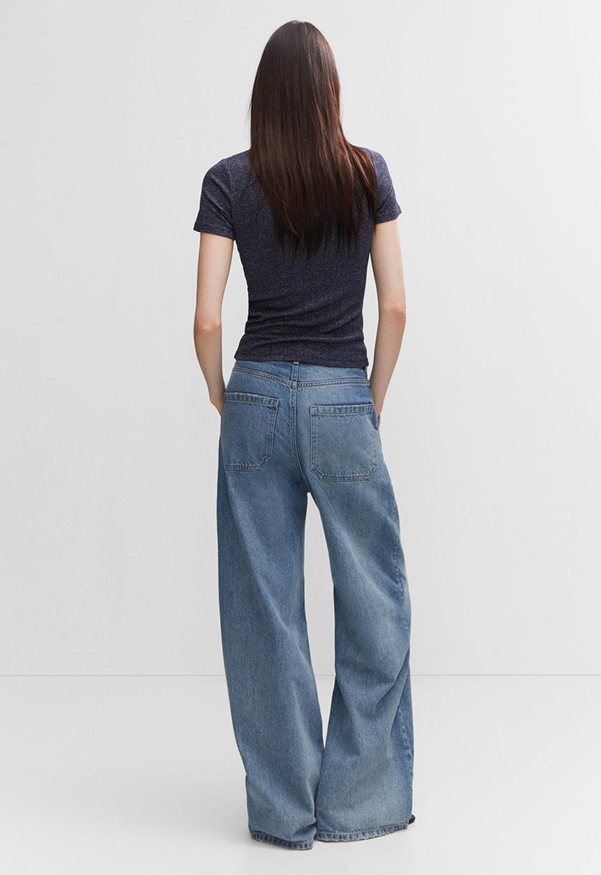 MANGO - T-shirt malibu - dark grey