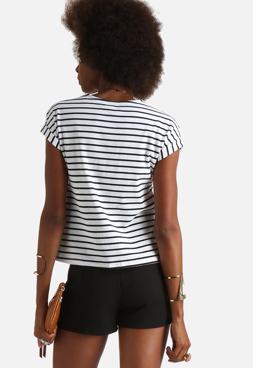 Glamorous - Striped Tee