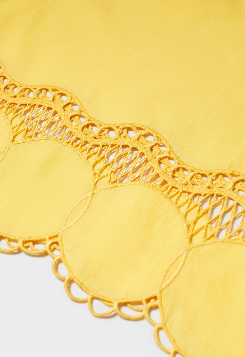 MANGO - Blouse sun - yellow