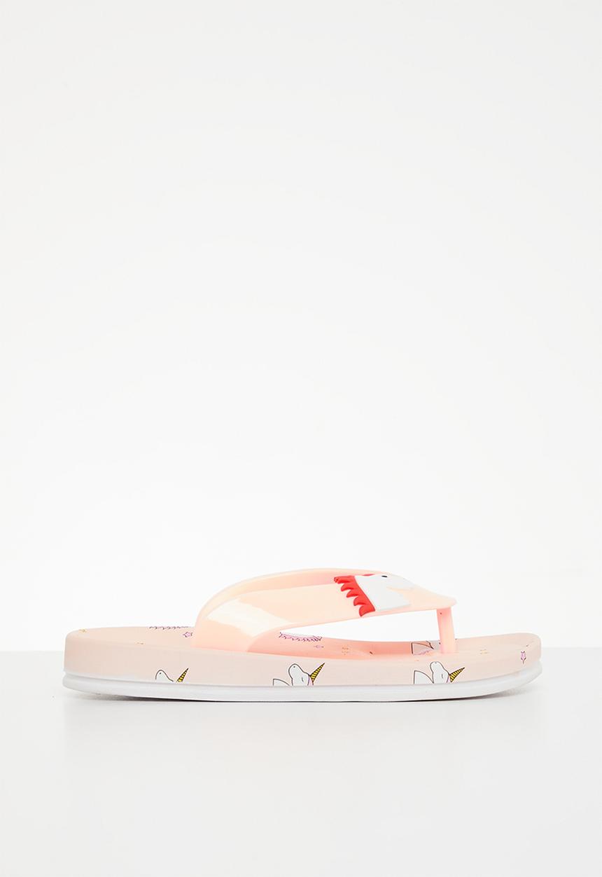 Pop Candy - Unicorn flip flops - pink